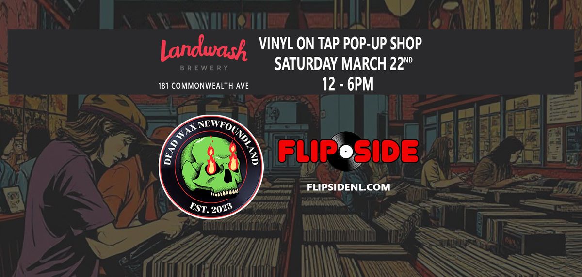 Vinyl On Tap Pop Up Record Shop