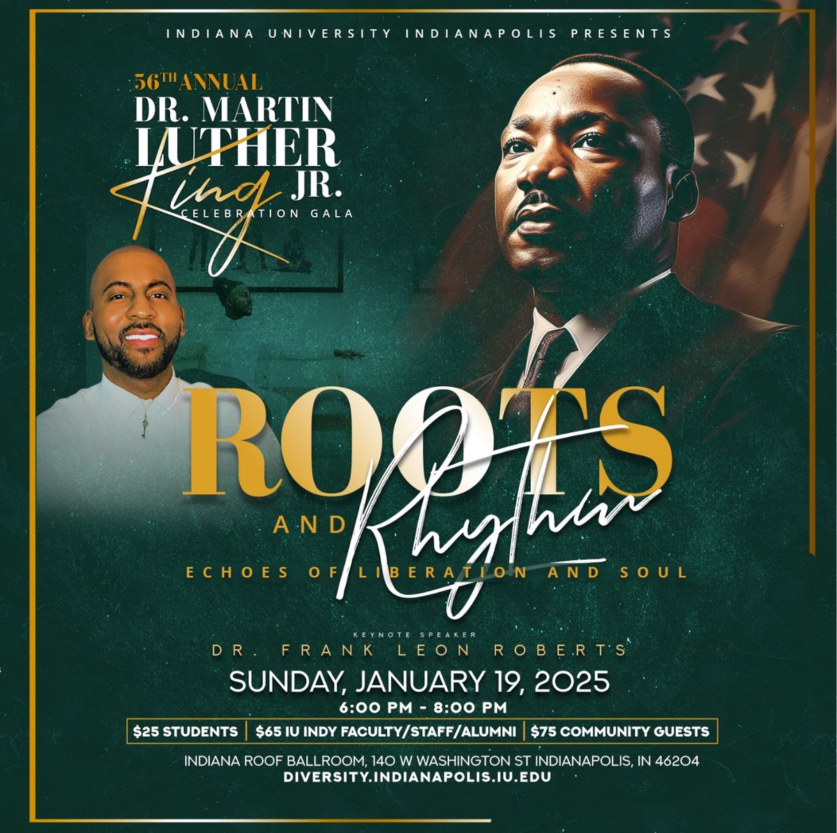 IU Indianapolis Presents 56th Annual Dr. Martin Luther King Jr. Gala. 