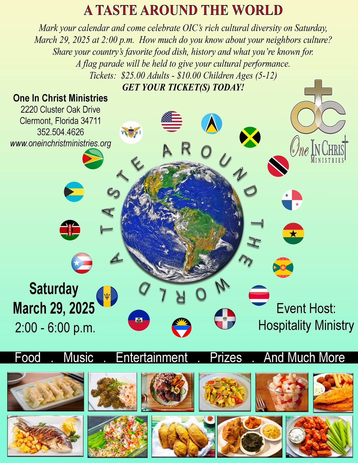 Taste Around The World at OIC