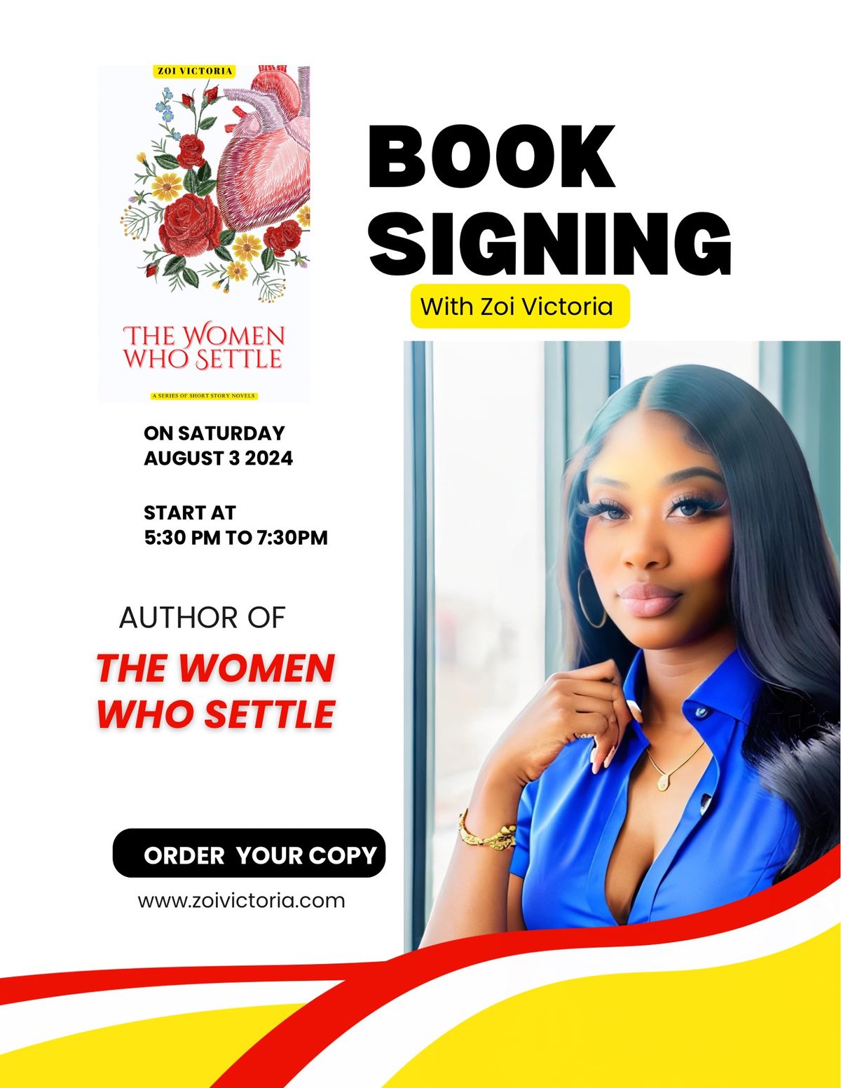 Book Signing for  \u201cThe Women Who Settle\u201d