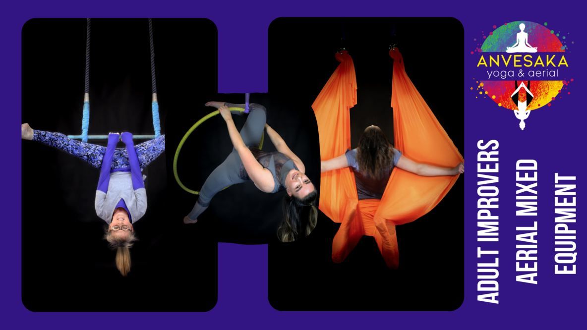 Bishop Auckland - Thursday 8pm Adult Improvers Aerial Mixed Equipment (Silks, Hoop, Trapeze, Hammock