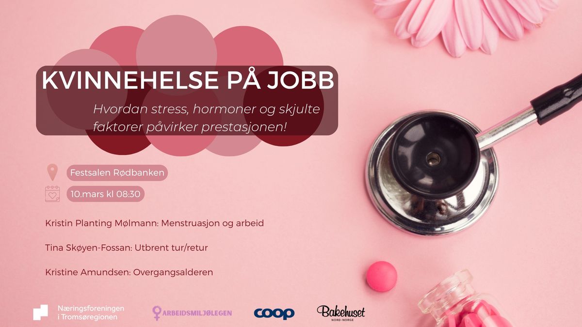 (FULLBOOKET) Kvinnehelse p\u00e5 jobb