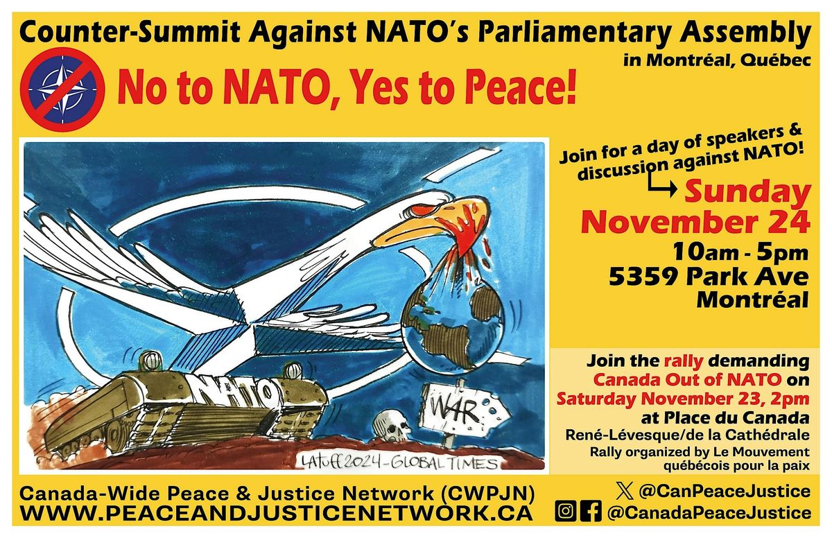 Counter-Summit Against NATO's Parliamentary Assembly