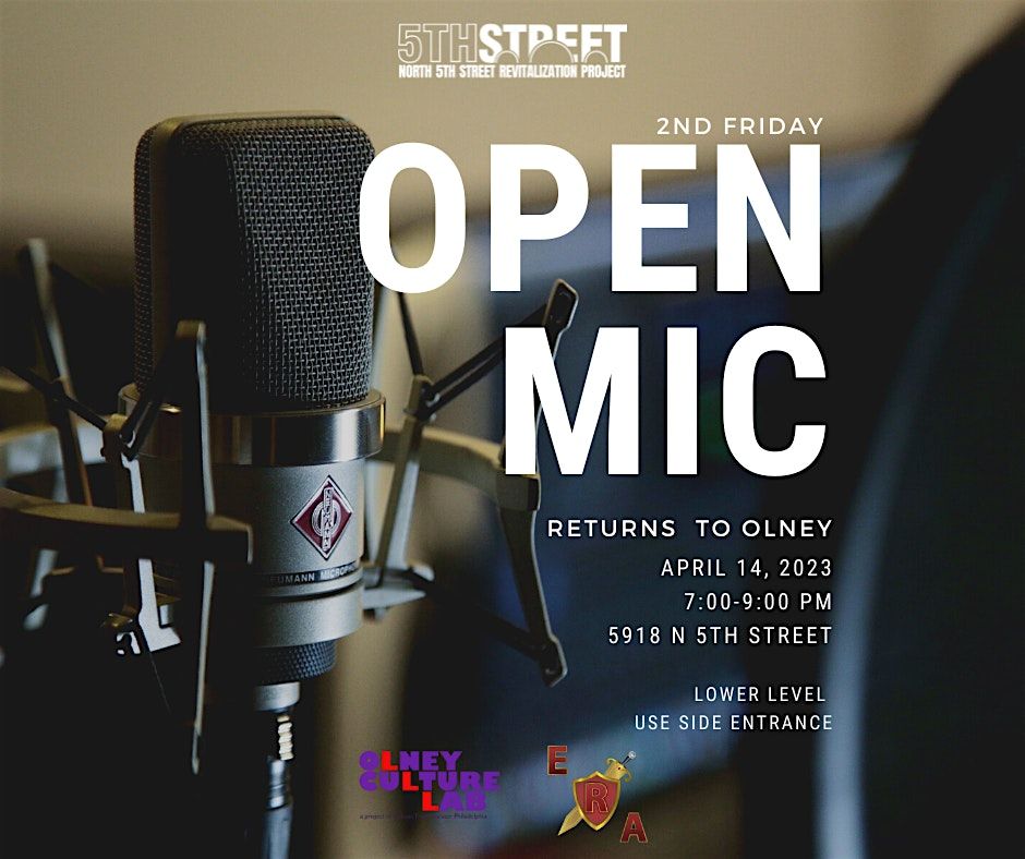 2nd Friday Open Mic in Olney