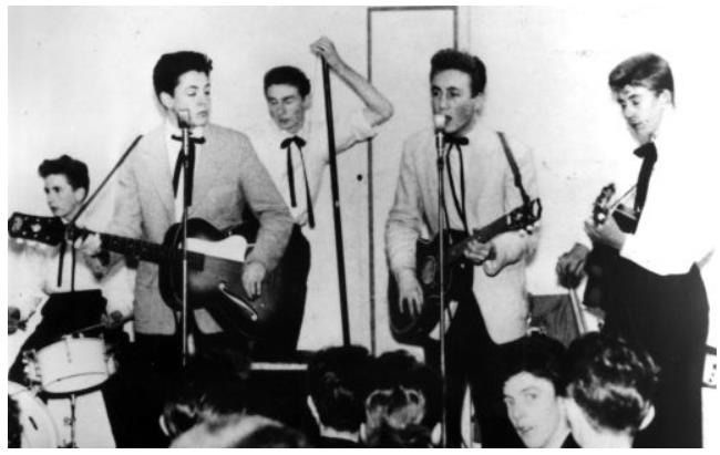 The Quarrymen in concert