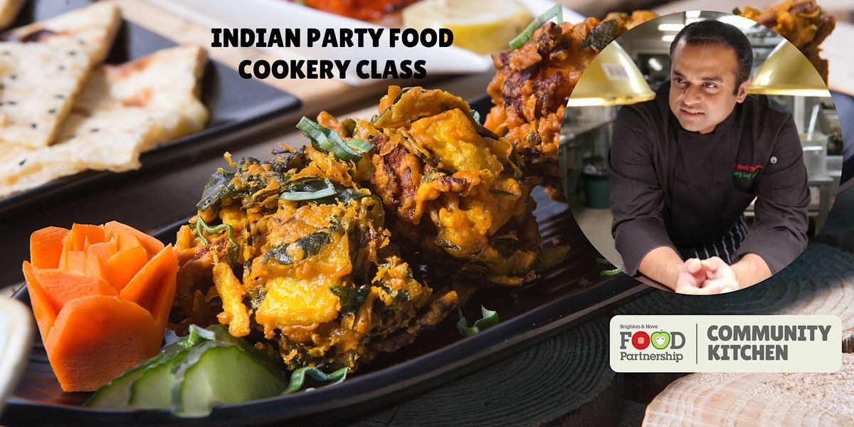 Indian Party Food with Chef Kanthi