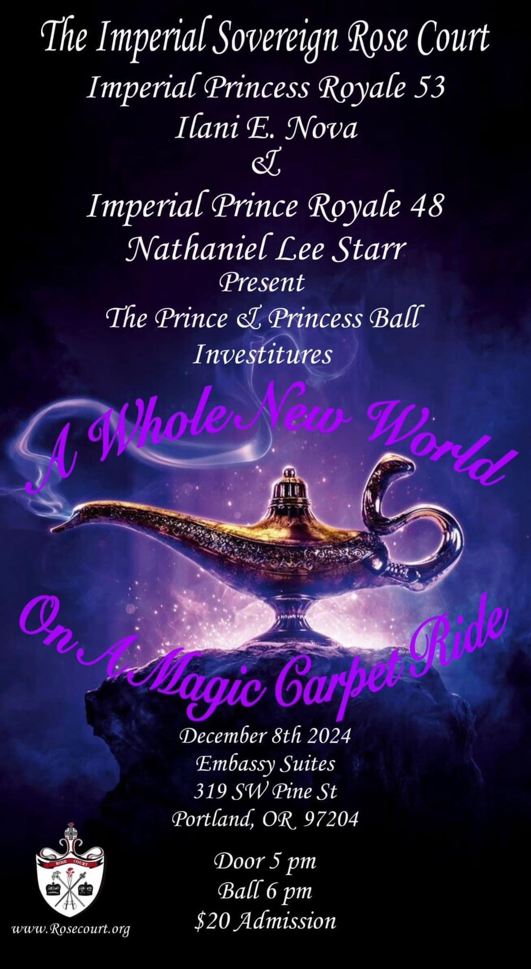 The Prince & Princess Ball Investitures