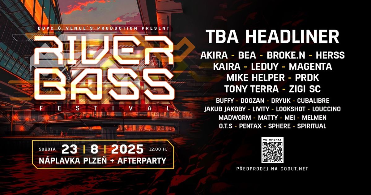 RIVER BASS FESTIVAL 2025 - PLZE\u0147 