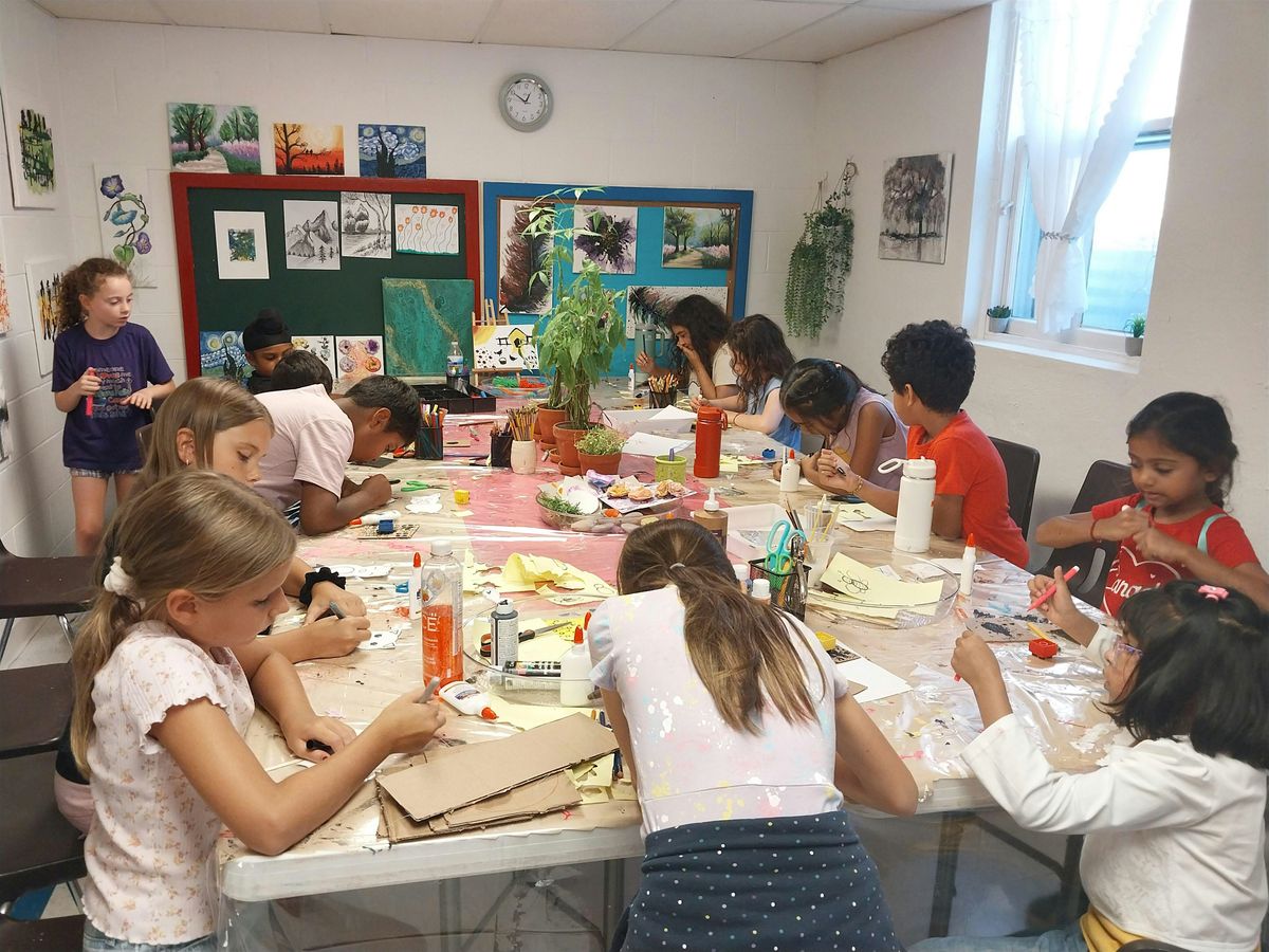 Kids Painting Classes, December 2024  for Ages 5 - 13 years old