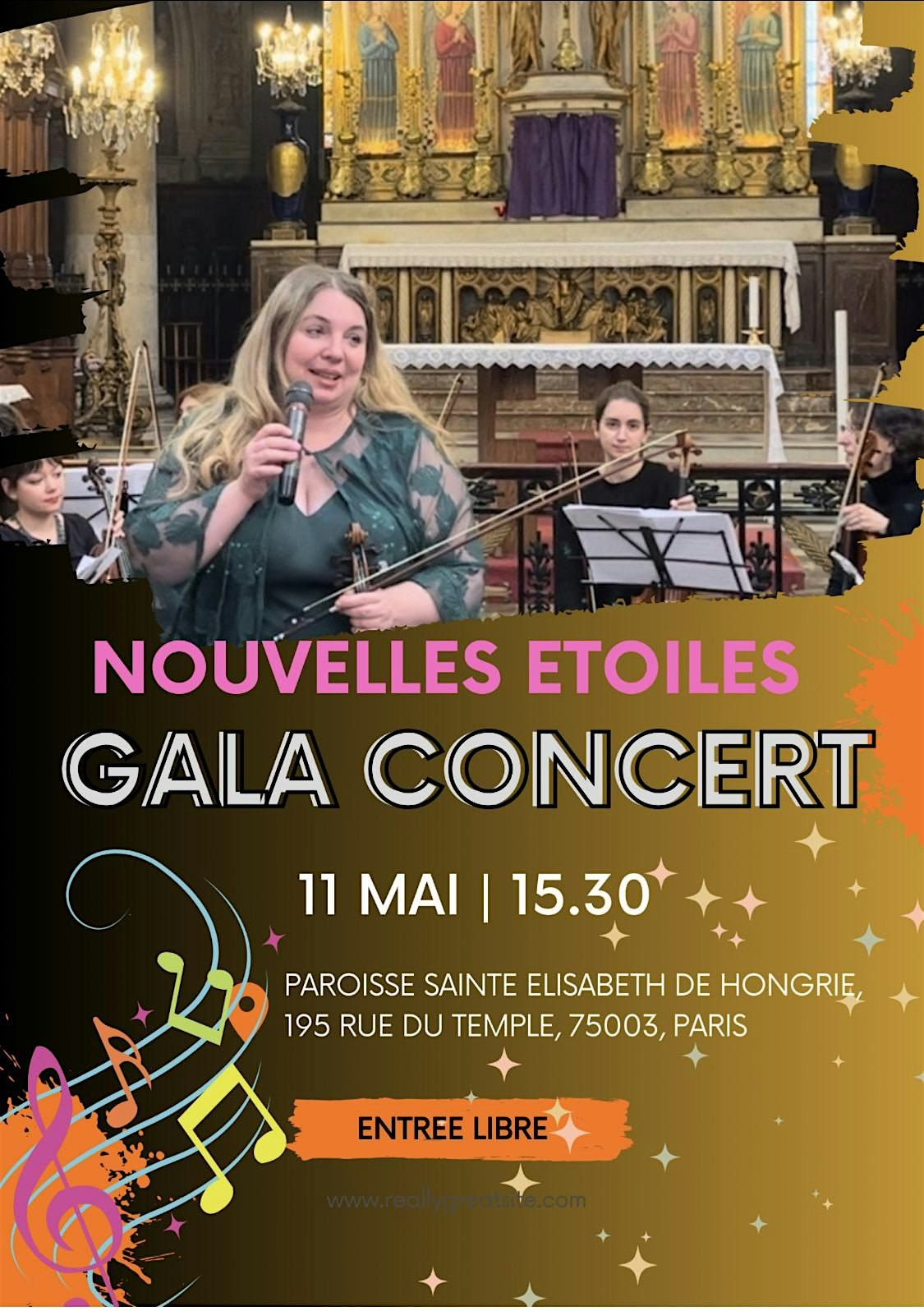 Gala concert des jeunes solistes internationaux \u201cNouvelles Etoiles \u201c