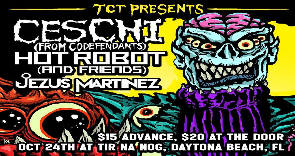 Ceschi, Hot Robot, & Jezus Martinez Live at Tir Na Nog