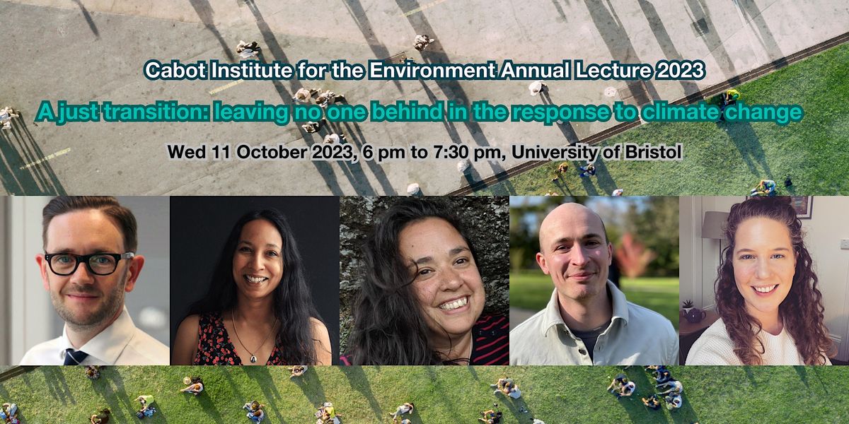 Cabot Institute for the Environment Annual Lecture 2023