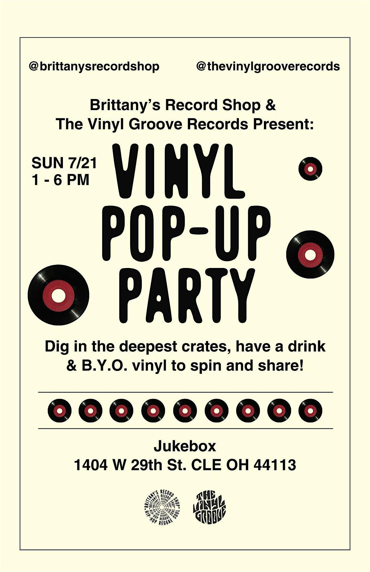 Vinyl Pop-Up Party