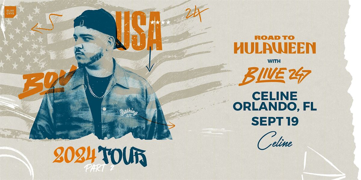 Bou's Road To Hulaween USA Tour | Fri 09.19.24