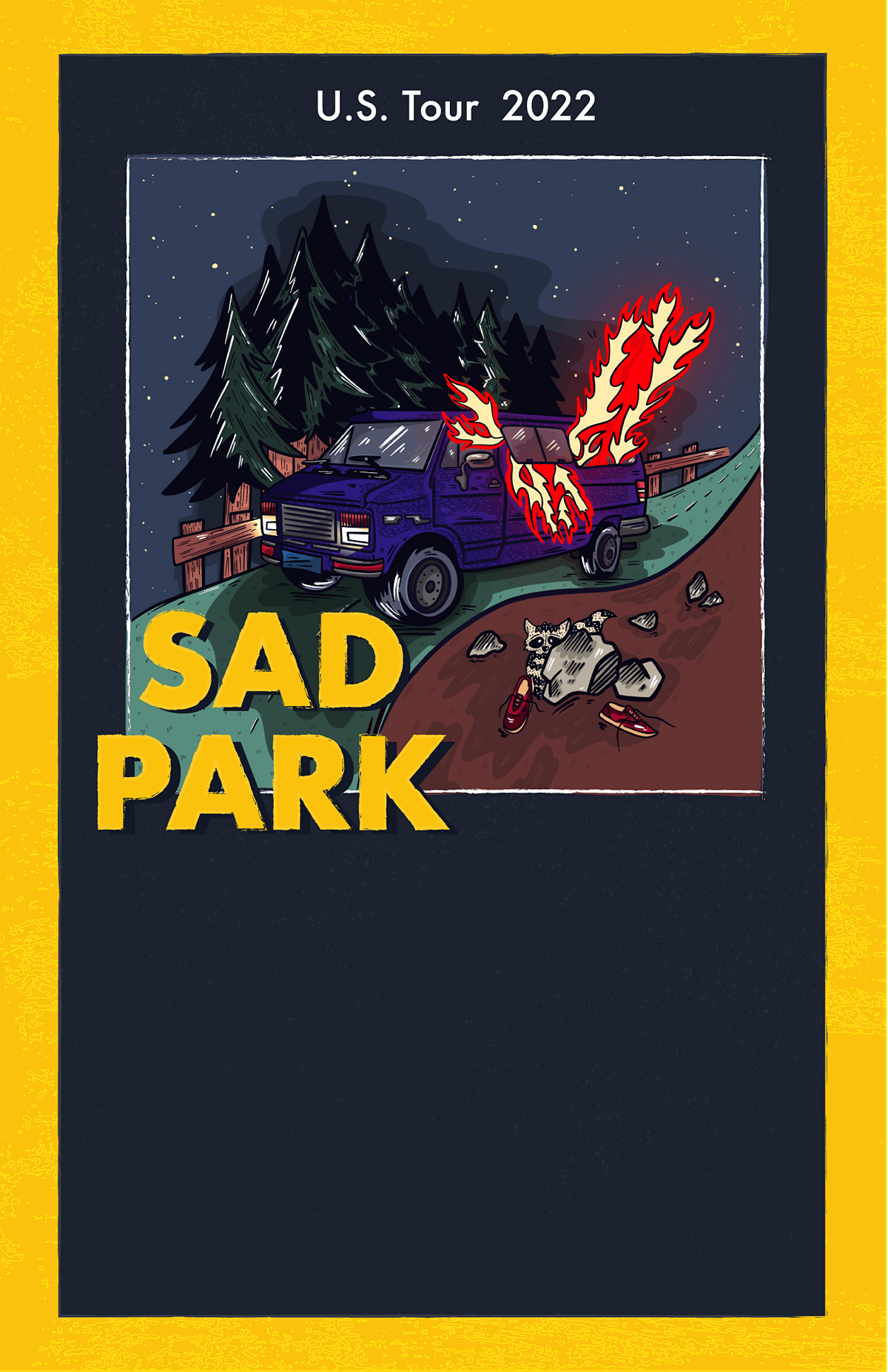 SAD PARK at The Milestone (Charlotte NC) on Tuesday February 15th 2022