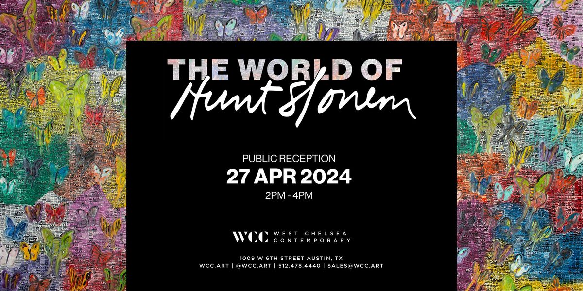 The World of Hunt Slonem Exhibition Opening & Artist Talk