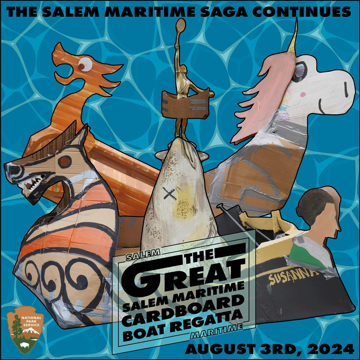 The Great Salem Maritime Cardboard Boat Regatta Strikes Back!
