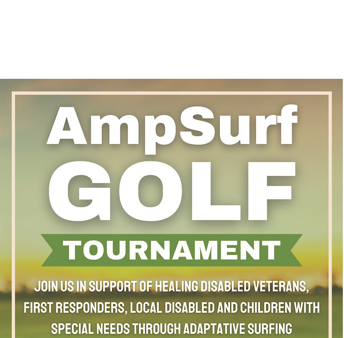 2024 AmpSurf \/ VetSurf \/ Para Surf League Golf Tournament at Black Lake