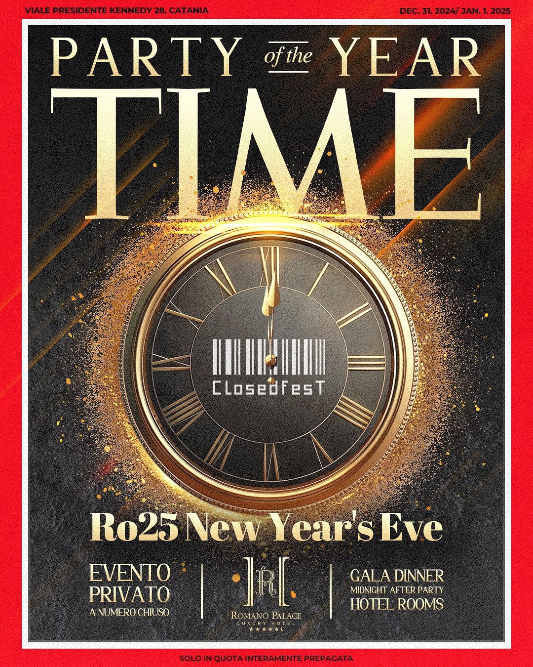 New Year's Eve Gala Dinner & After Party