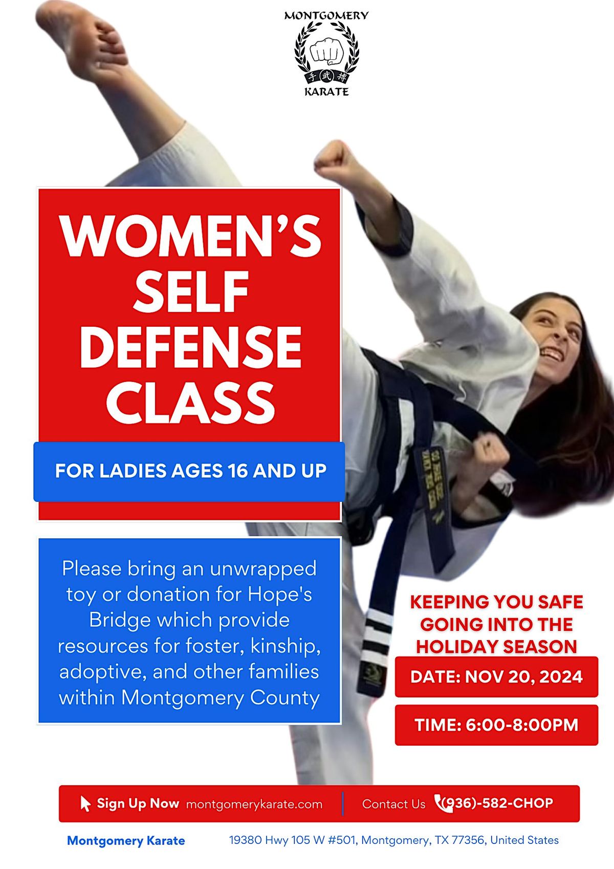 Women's Self Defense Class