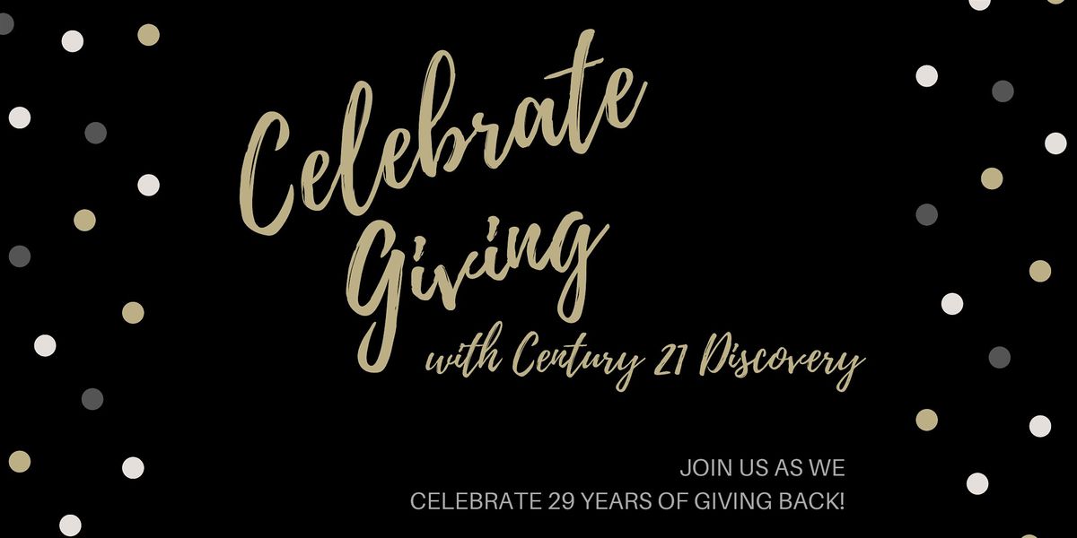 Celebrate Giving with CENTURY 21 Discovery