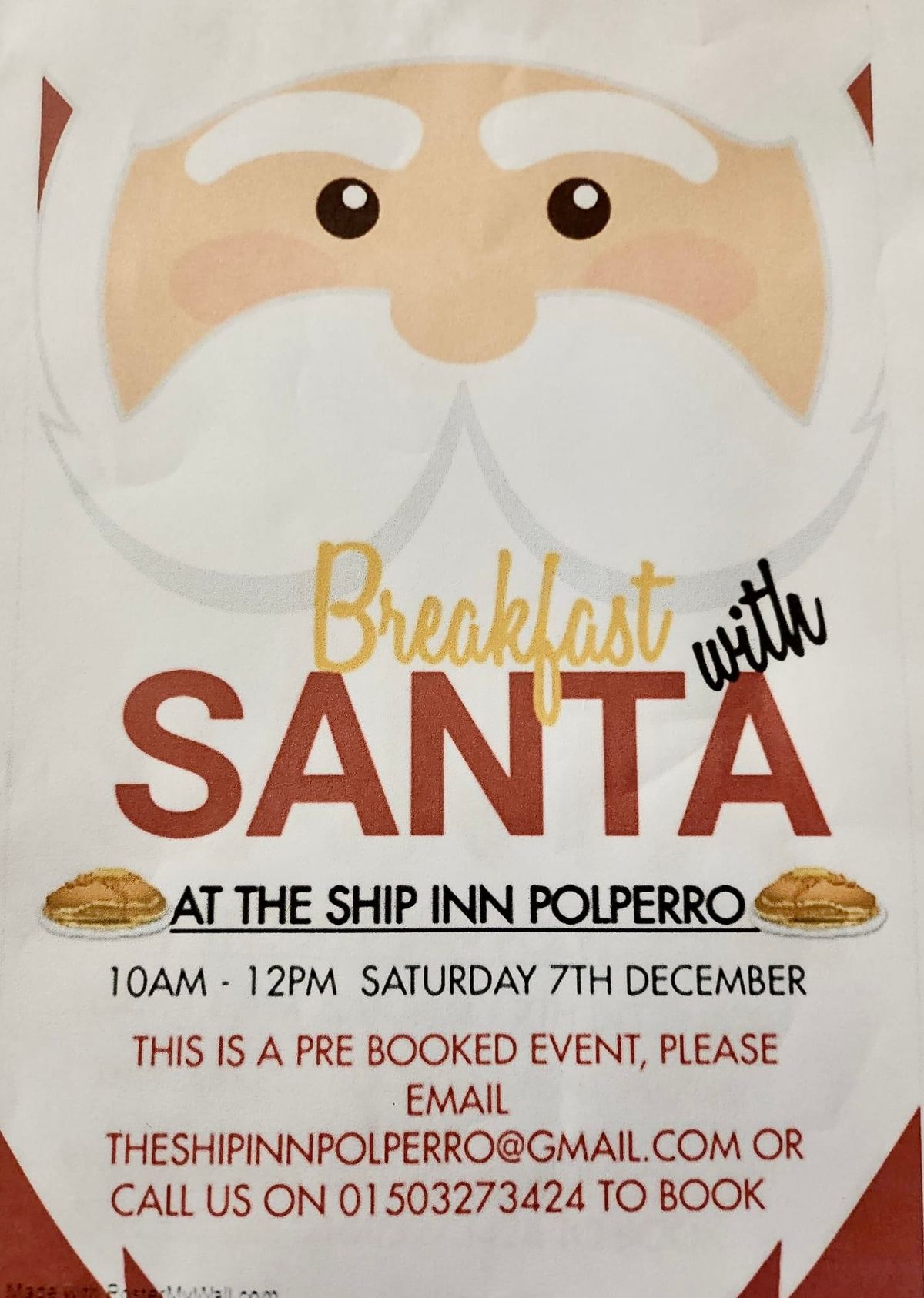 Breakfast with Santa 