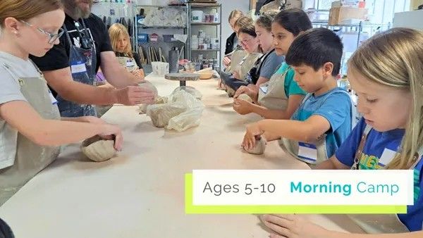Kids' Summer Art Camp - Ages 5-10 (Mornings)