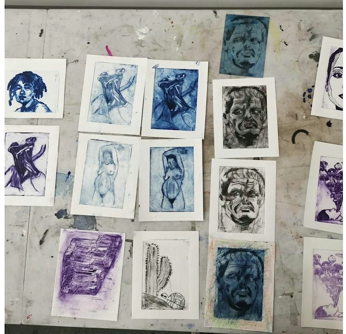 Drypoint Printmaking Workshop