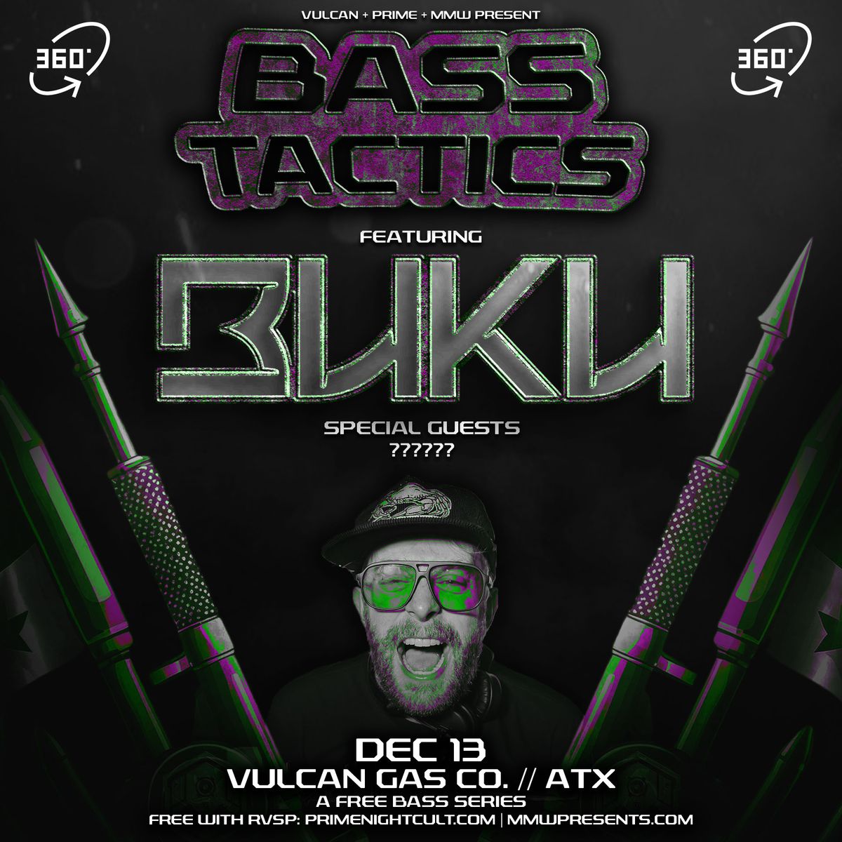 Bass Tactics ft. Buku 360\u00ba Set