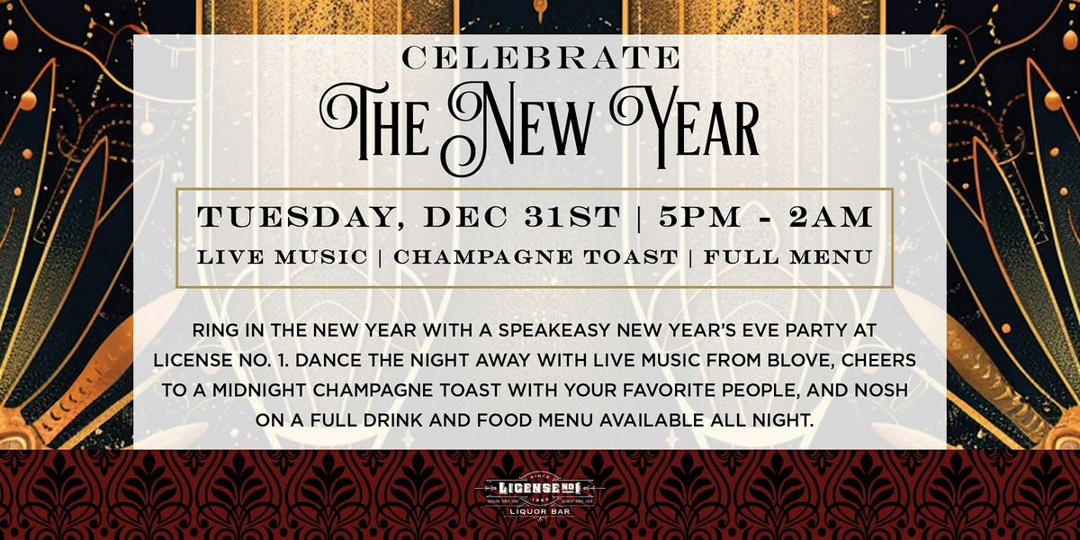 Speakeasy New Year's Eve Party