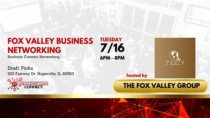 Free Fox Valley Business Rockstar Connect Networking Event (July, IL)