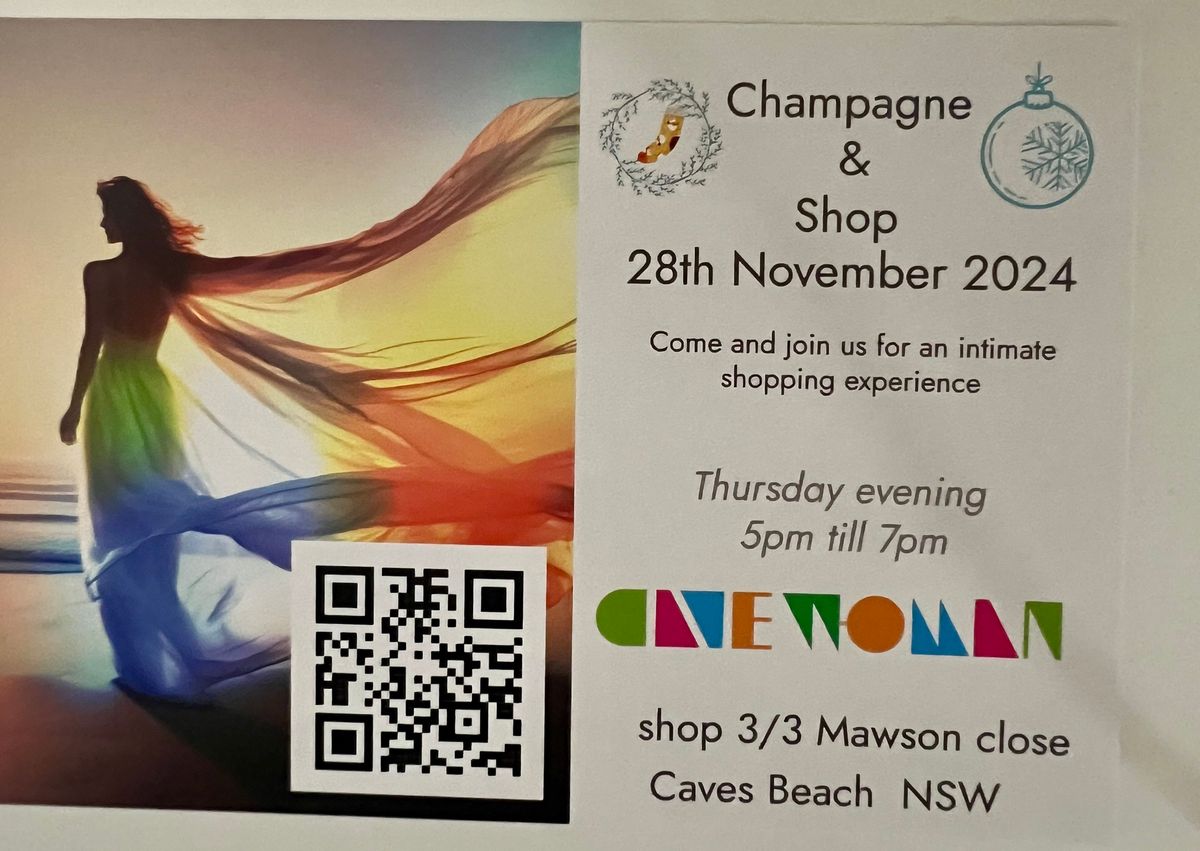 Champagne & Shop Cave Woman Australia