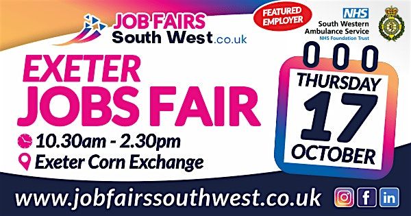 Exeter Jobs Fair Oct 2024