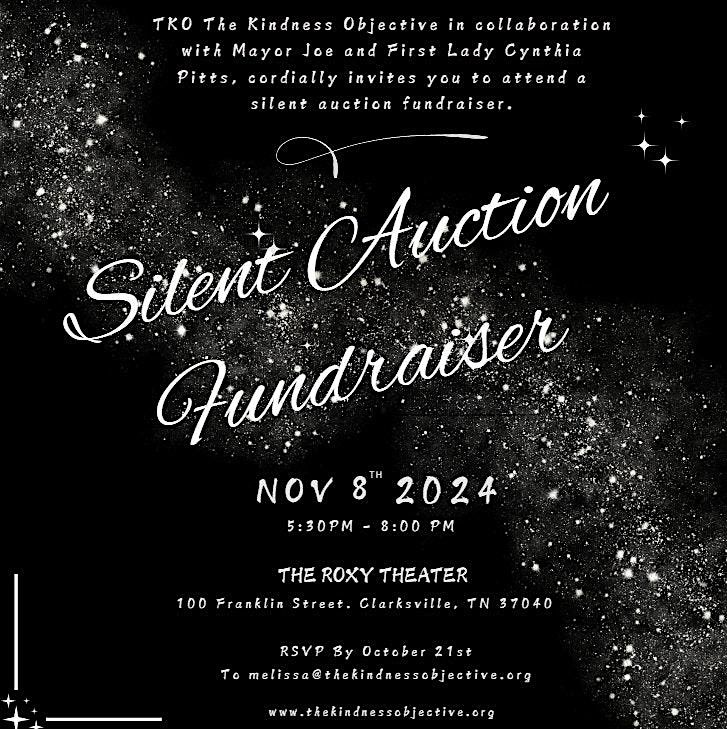 TKO The Kindness Objective Silent Auction Fundraiser