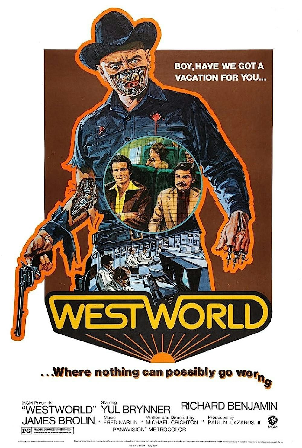 Westworld!  Classic sci-fi thriller at the Historic Select Theater!