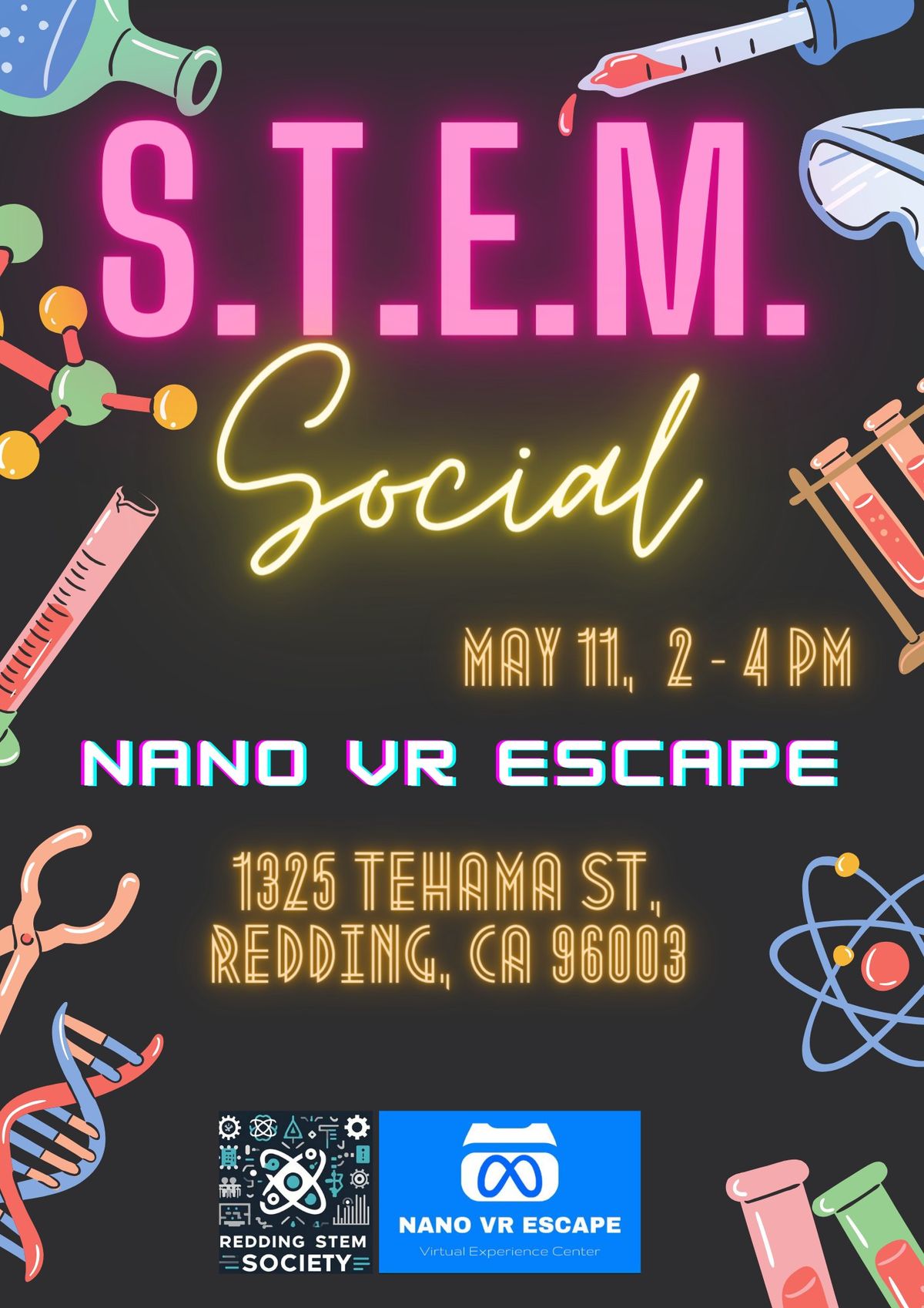 Monthly STEM Social: May 11