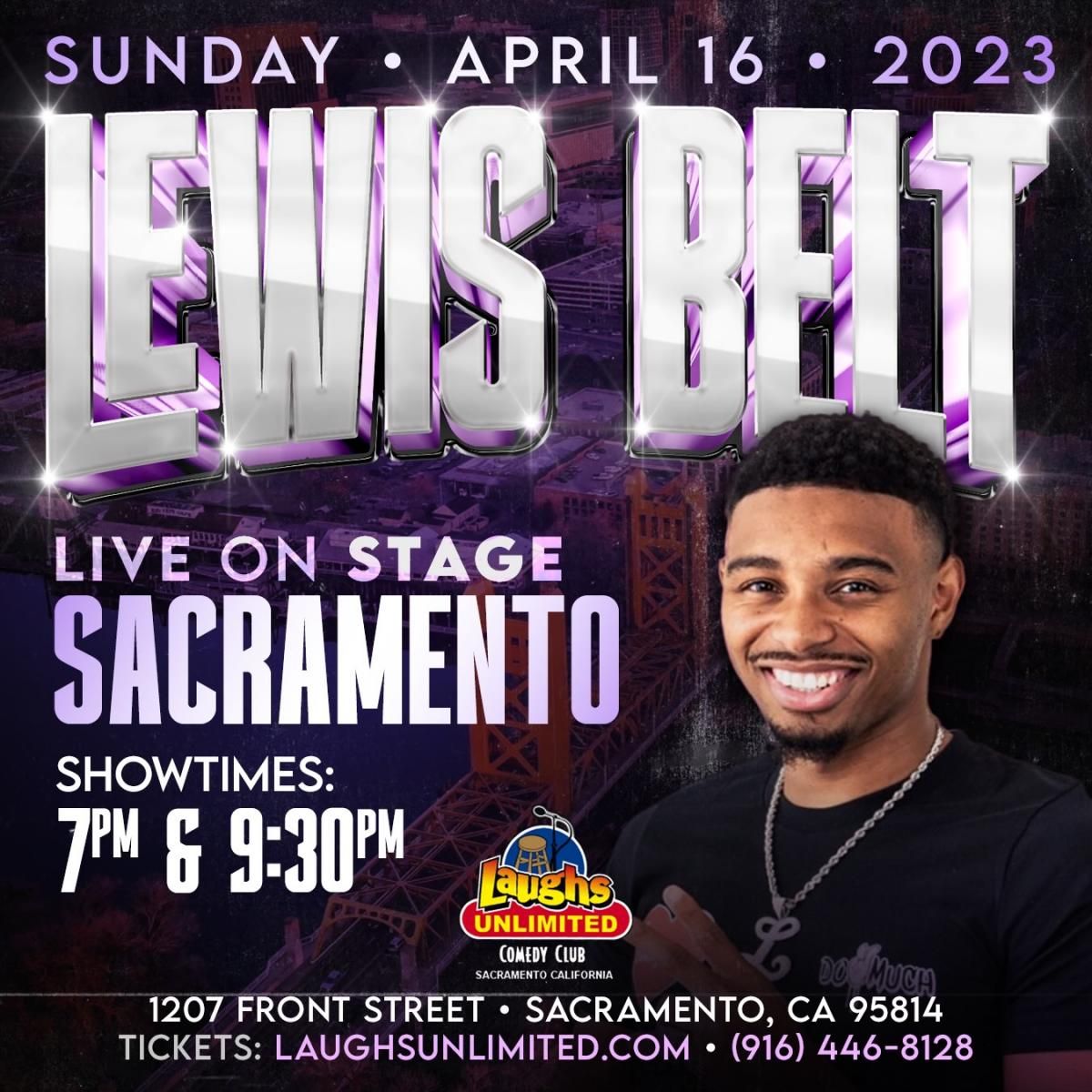 Lewis Belt at Punch Line Sacramento