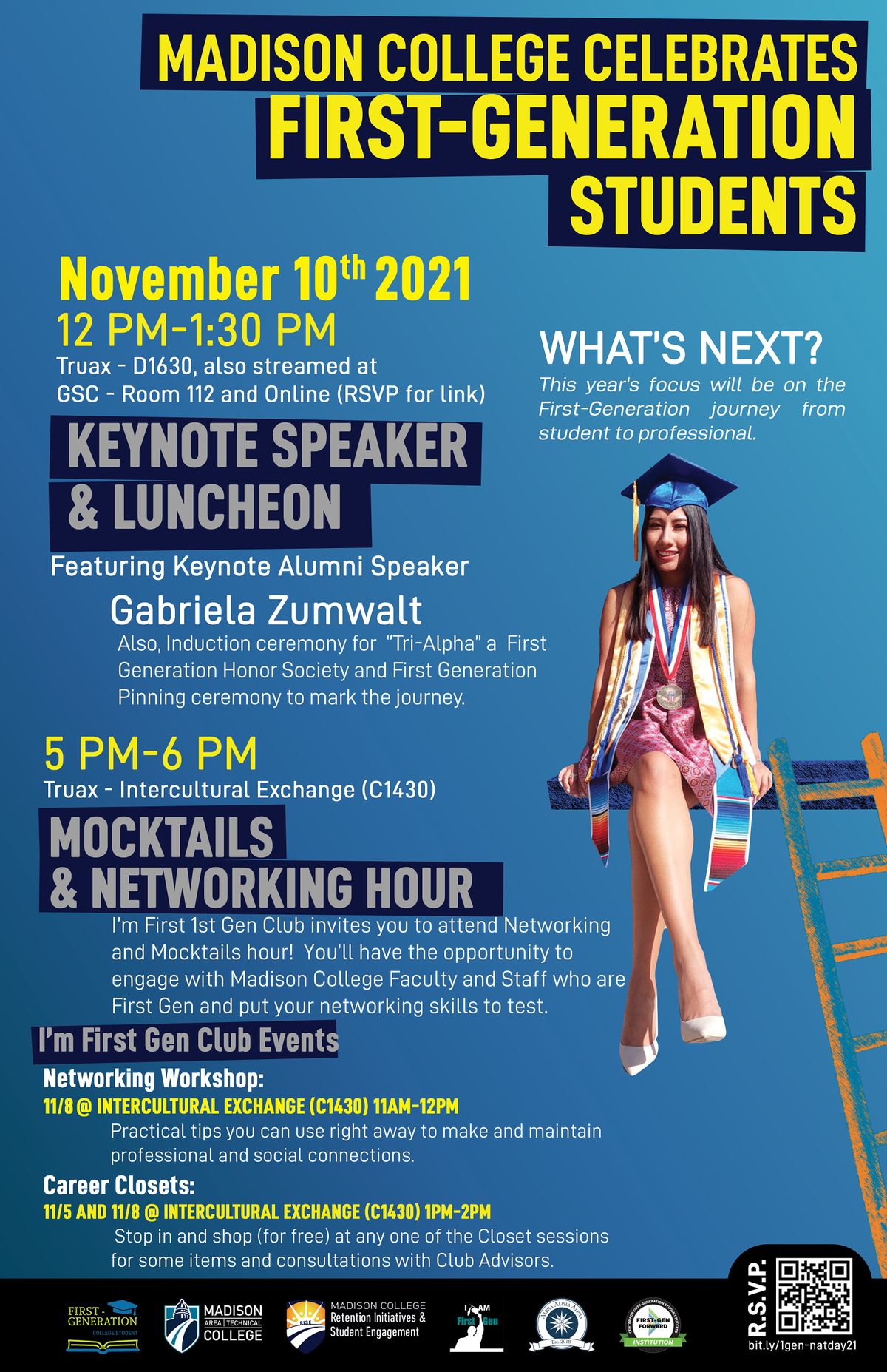 First Generation Day Celebration, Madison College - Truax Campus ...