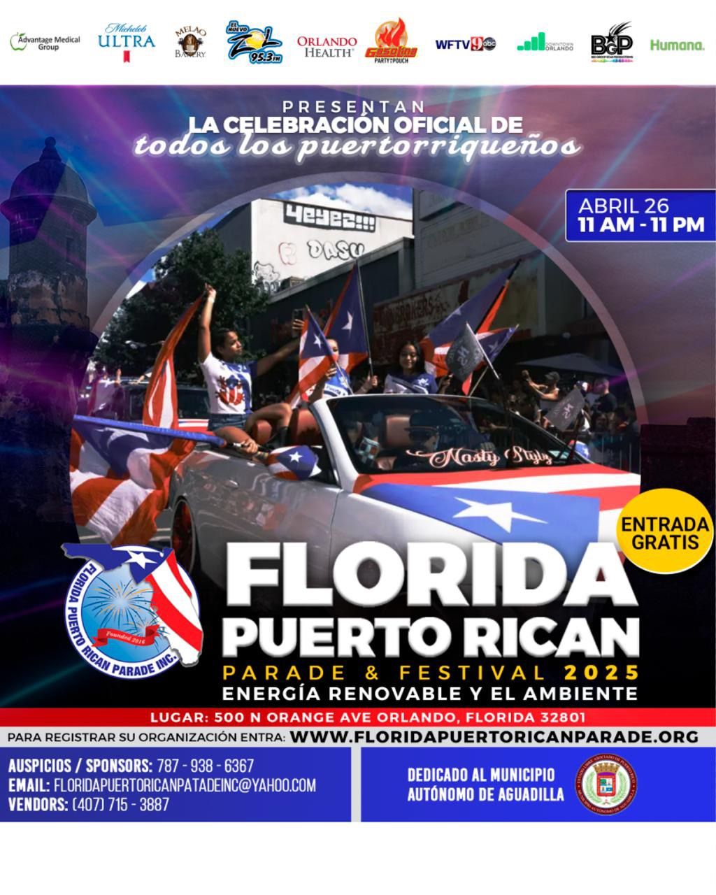 Florida Puerto Rican Parade & Festival 2025 