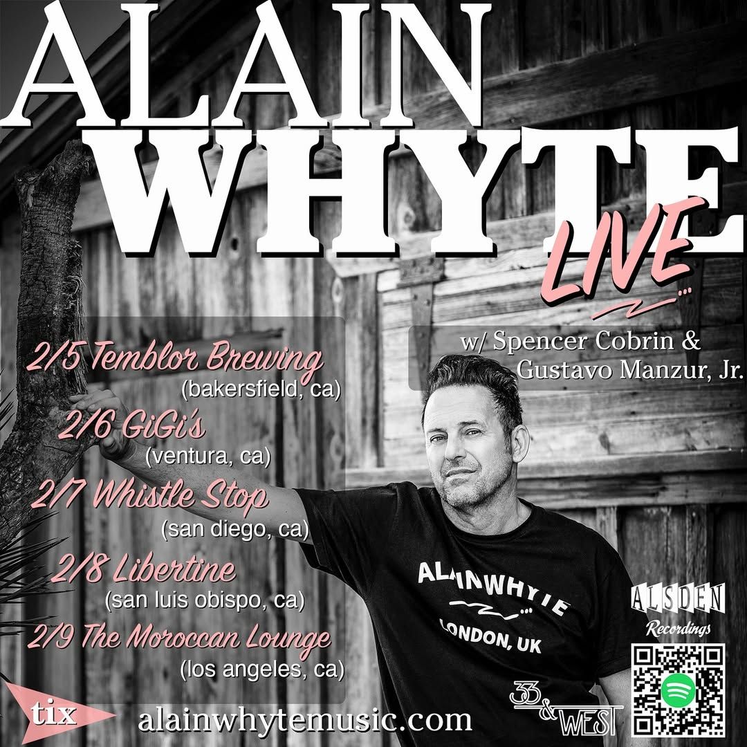 Alain Whyte at Moroccan Lounge