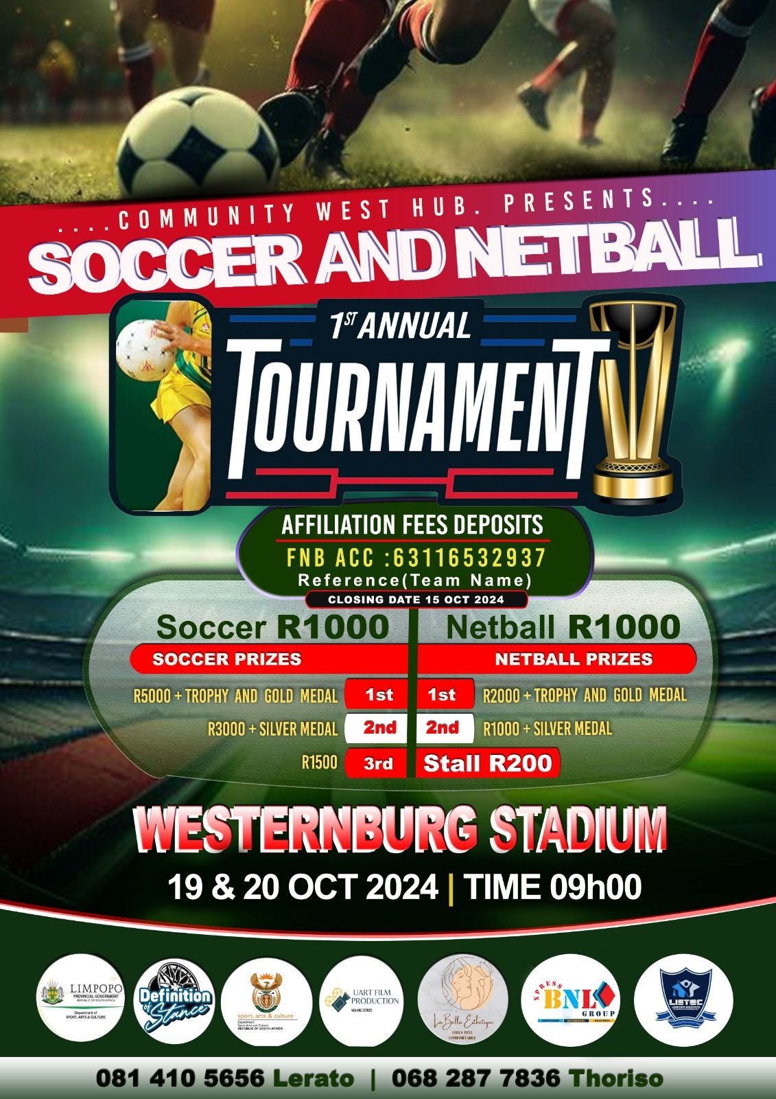 Community West Hub Soccer and Netball Tournament