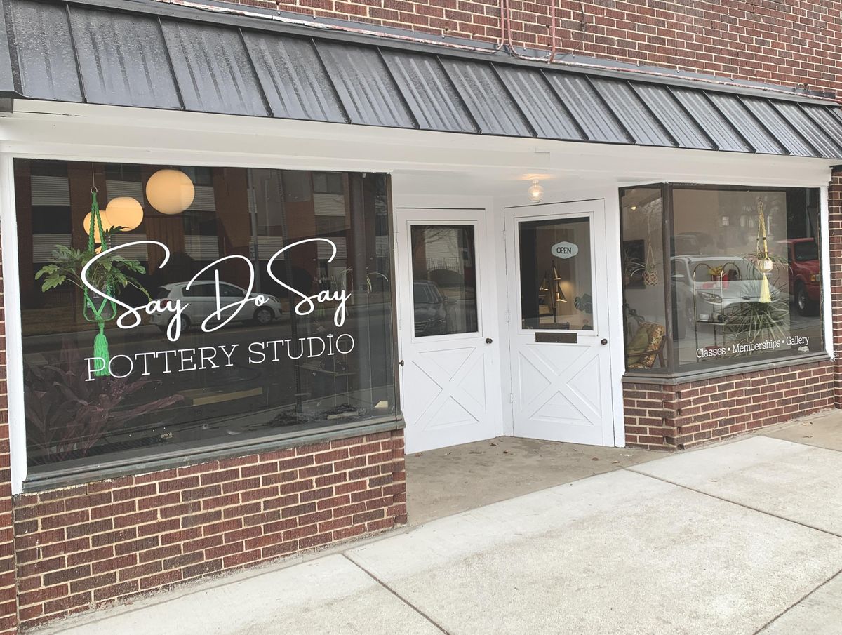 SayDoSay Pottery Studio Grand Opening