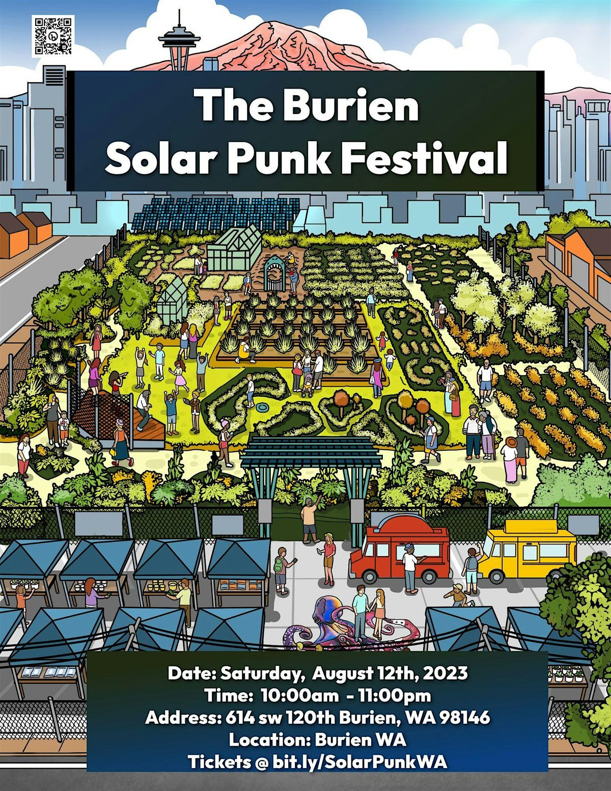The Burien Solar Punk Festival  2024