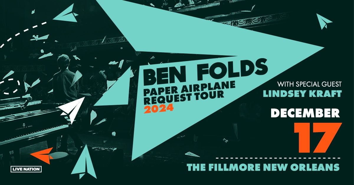 Ben Folds: PAPER AIRPLANE REQUEST TOUR