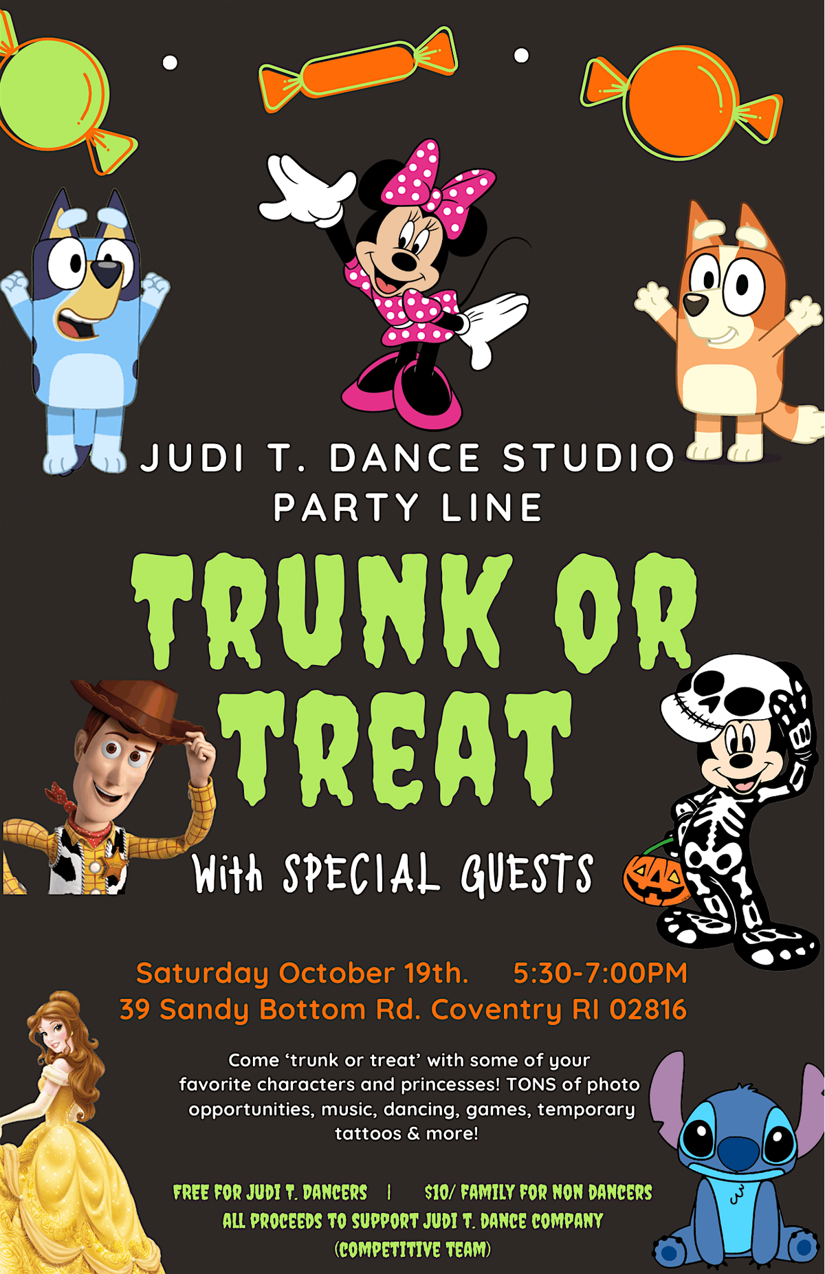 Trunk or Treat with Special Guests