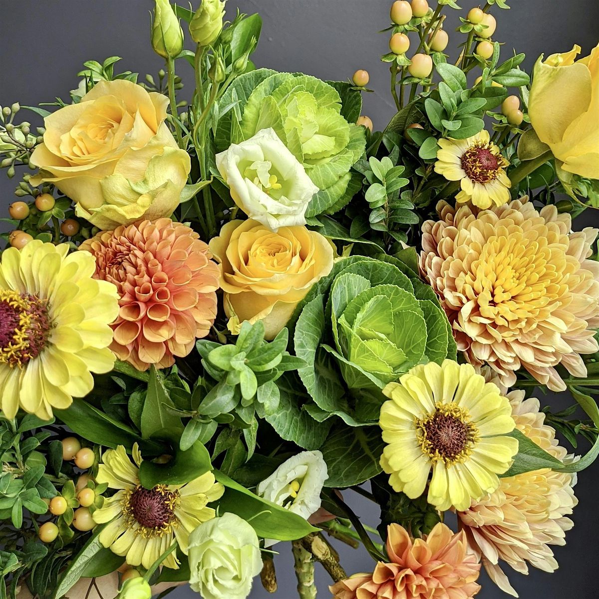 Fall Floral Thanksgiving Centrepiece