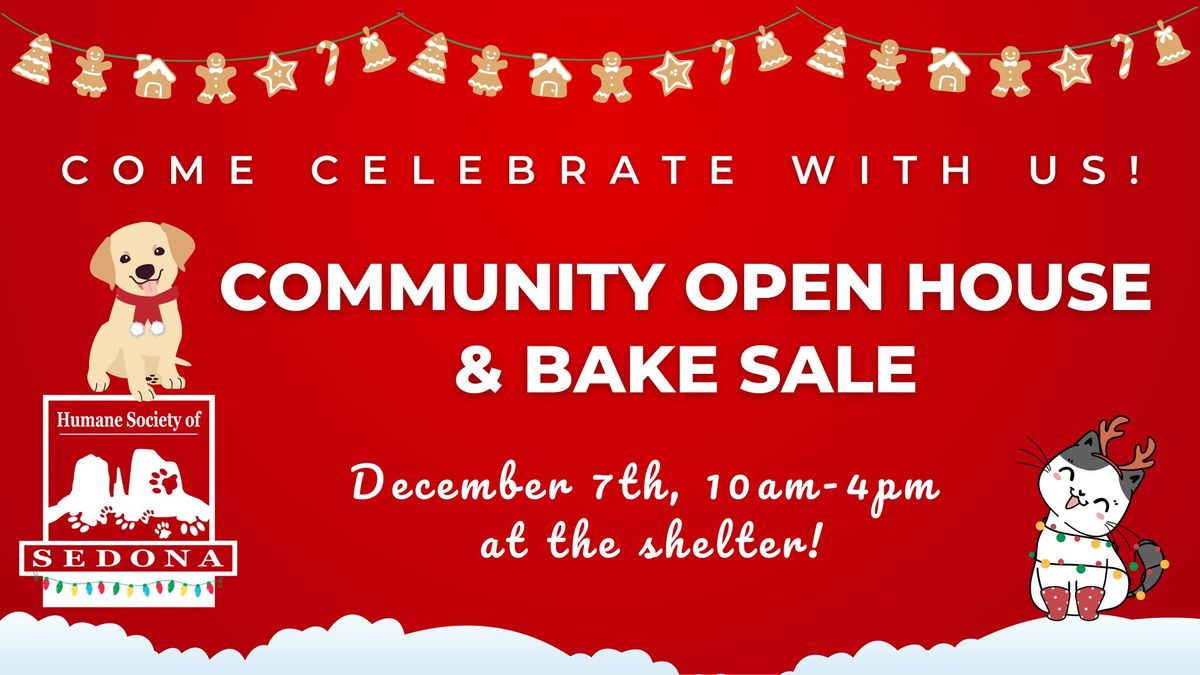 Community Open House and Bake Sale