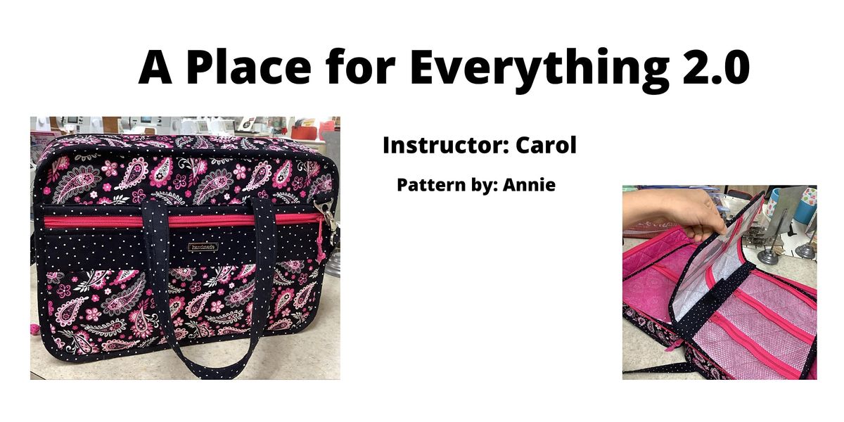 A Place for Everything 2.0 By Annie