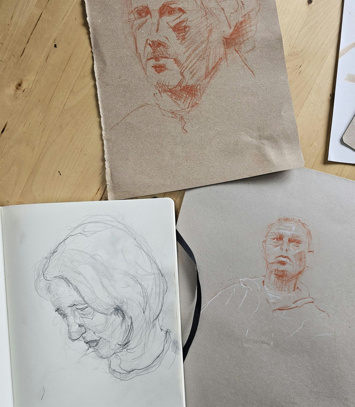 Portrait drawing course July