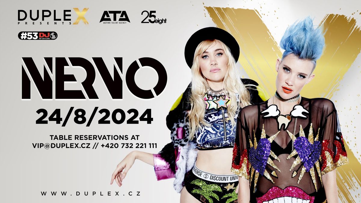 Duplex Presents NERVO - 24.8.2024